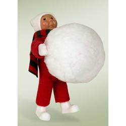 Item 113492 Toddler With Snowball