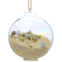 Thumbnail Myrtle Beach Natural Sand Beach Bubble Ornament