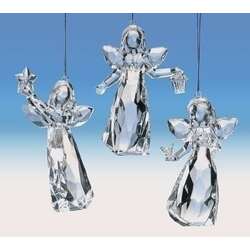 Thumbnail Icicle Look Angel Ornament