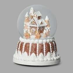 Item 134094 Gingerbread House Snowglobe