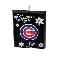 Item 141196 Chicago Cubs Tis The Season To Be A Fan Ornament