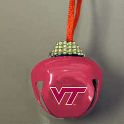 Item 146906 Virginia Tech Hokies Jingle Bell Necklace