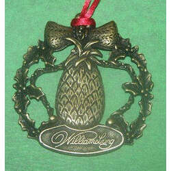Item 152025 Williamsburg Pineapple Ornament