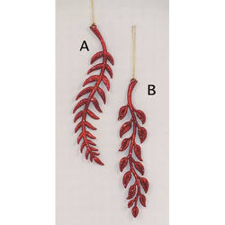 Item 170404 Red Leaves Ornament
