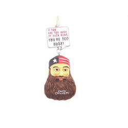 Item 176003 Willie Head With Saying Ornament