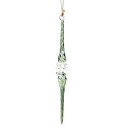 Item 186072 Green Ms Fancy Icicle Ornament