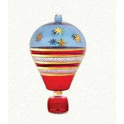 Thumbnail Stars and Stripes Patriotic USA Hot Air Baloon Ornament