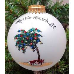 Thumbnail Myrtle Beach Palm Tree Ornament