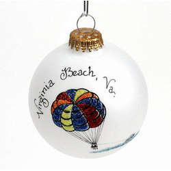 Thumbnail Parasailing Ornament - Virginia Beach