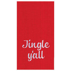 Item 231200 Jingle Y'all Kitchen Towel