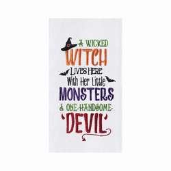 Item 231282 thumbnail Witch, Monsters and Devil Kitchen Towel