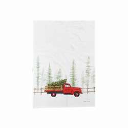 Item 231284 Holiday Truck Cruiser Kitchen Towel