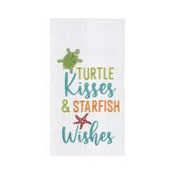 Thumbnail Turtle Kisses And Starfish Wishes Kitchen Towel