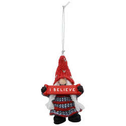 Item 254184 I Believe Gnome Ornament