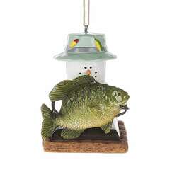 Thumbnail Fisherman S'mores With Fish Ornament