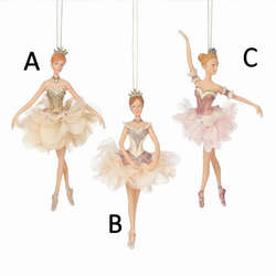 Item 260755 Princess Ballerina In Dress Ornament
