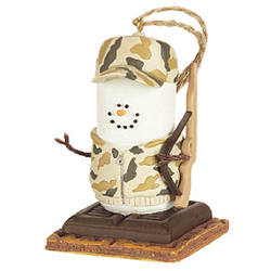 Item 260768 Hunter S'mores In Camouflage Ornament