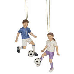 Item 261230 Soccer Ornament