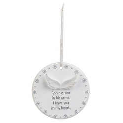 Thumbnail God Has You In His Arms Baby Memorial Ornament
