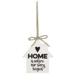 Item 262462 Home Is Where Our Story Begins Ornament