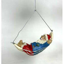 Thumbnail Santa With Hammock Ornament