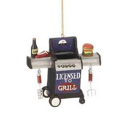 Thumbnail Licensed To Grill BBQ Ornament