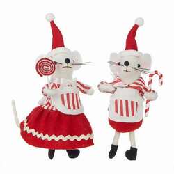 Item 281573 Candy Striped Mouse Ornament