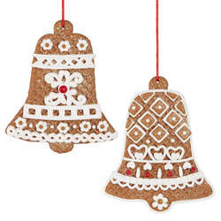 Item 282187 Bell Gingerbread Ornament