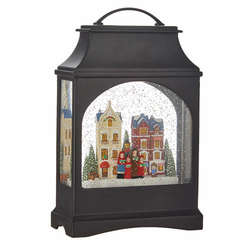Thumbnail Town Home Musical Lighted Water Lantern