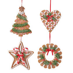 Thumbnail Holiday Gingerbread Ornament