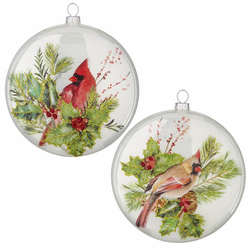 Item 282217 Cardinal Disc Ornament