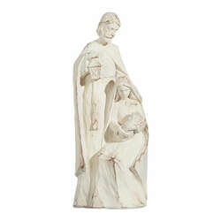 Item 282246 Distressed White Holy Family