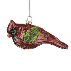 Thumbnail Cardinal Glass Ornament