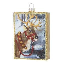Thumbnail Reindeer Ornament
