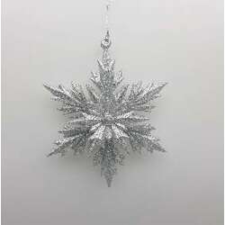 Thumbnail Silver Snowflake Ornament