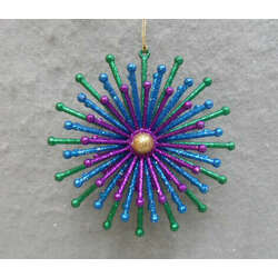 Thumbnail Multicolor Sunburst Ornament