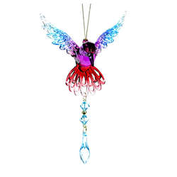 Item 303166 Hummingbird With Drop Ornament