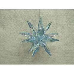 Item 312037 Light Blue Moravian Star Ornament