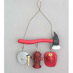 Item 312052 Firefighting Equipment Ornament