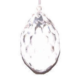 Item 312063 Clear Faceted Pendant Ornament