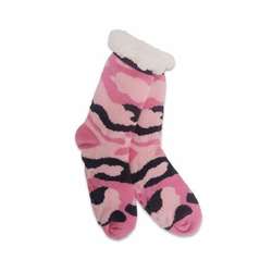 Item 322023 Pink Camouflage Thermal Socks