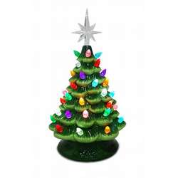 Item 322073 Green Table Tree With Multicolor Bulbs