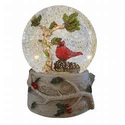 Item 322159 Cardinal Snow Globe