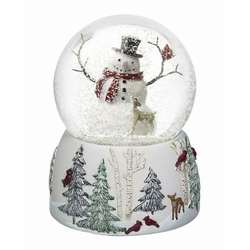 Item 322320 Snowman Musical Water Globe
