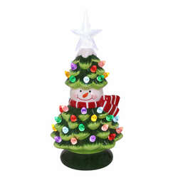 Thumbnail LED Snowman Tree