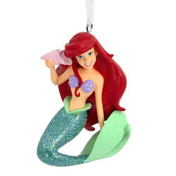 Item 333007 The Little Mermaid Ariel With Seashell Ornament