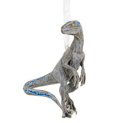 Item 333220 Blue The Velociraptor Ornament