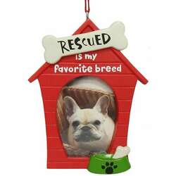 Thumbnail Rescue Dog Photo Frame Ornament