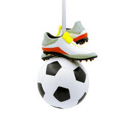 Thumbnail  Figural Soccer Ornament