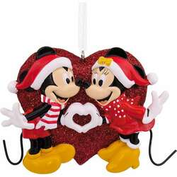 Item 333571 Disney Mickey And Minnie Love Ornament